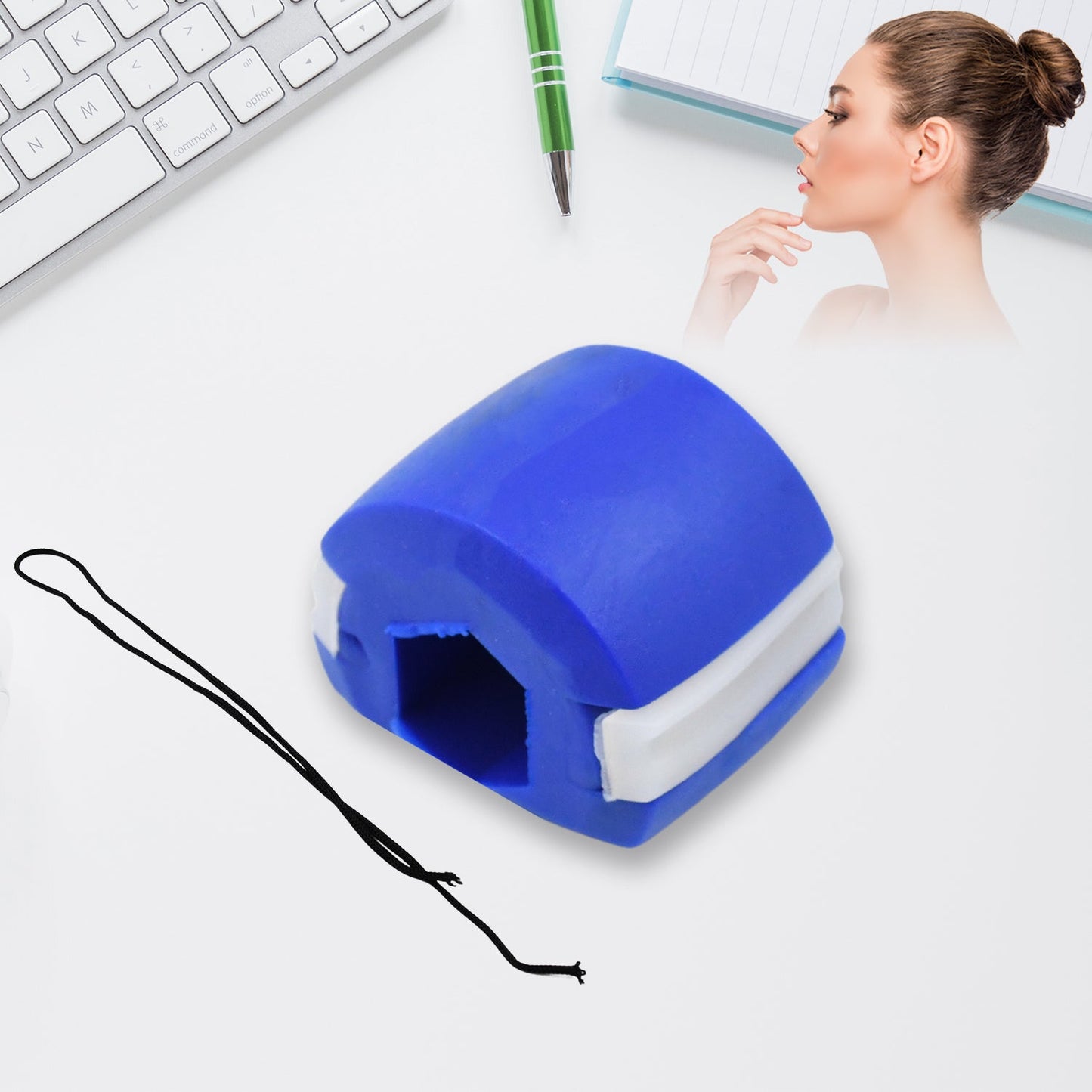 Dark Blue Mouth Exerciser ? Fast Jaw Sculpting & Chisel Trainer