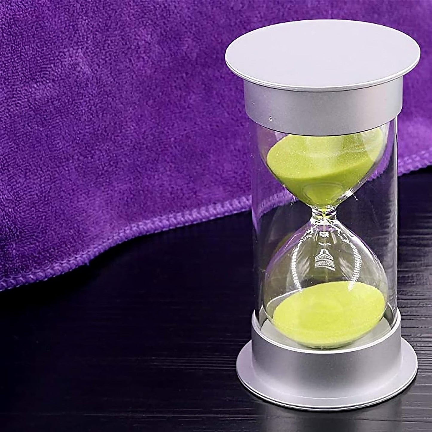 45-Minute Green Sand Timer ? Hourglass Time Management Tool for Classroom & Games (Color : Green)