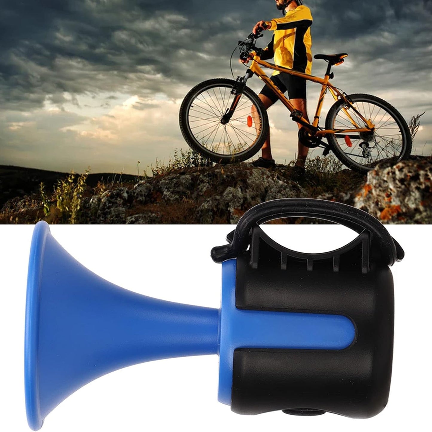 Loud 120dB Bicycle Air Horn ? Waterproof Electric Bell with Long Battery Life