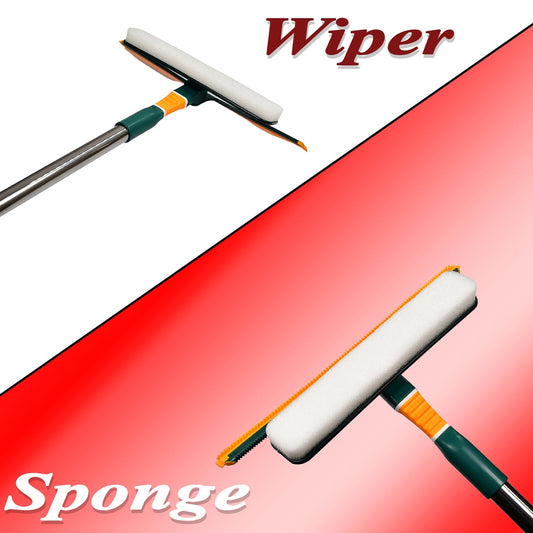 3-in-1 Glass Wiper ? Multi-Surface Cleaner for Home & Office