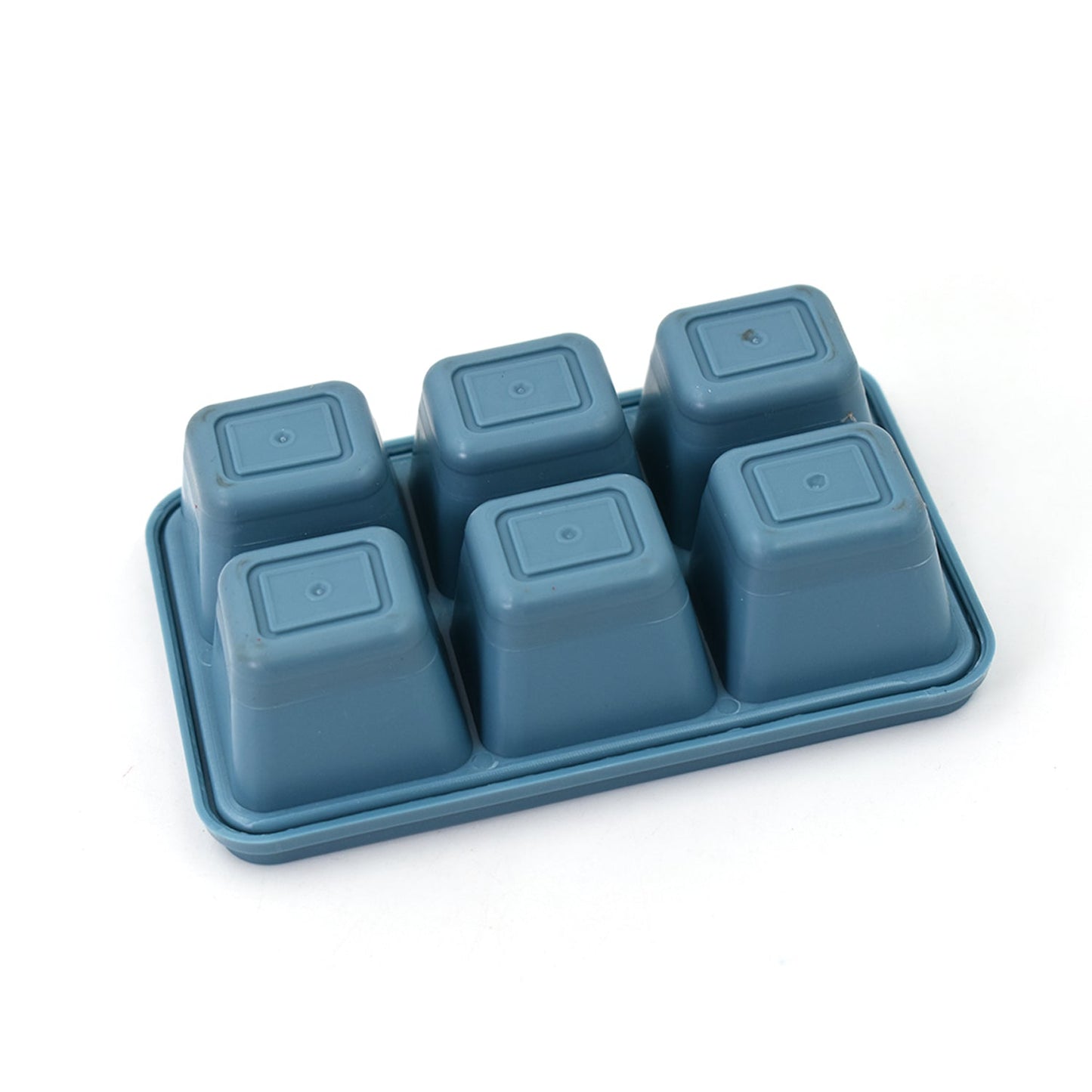 6-Grid Silicone Ice Tray ? Ideal for Household Ice Making