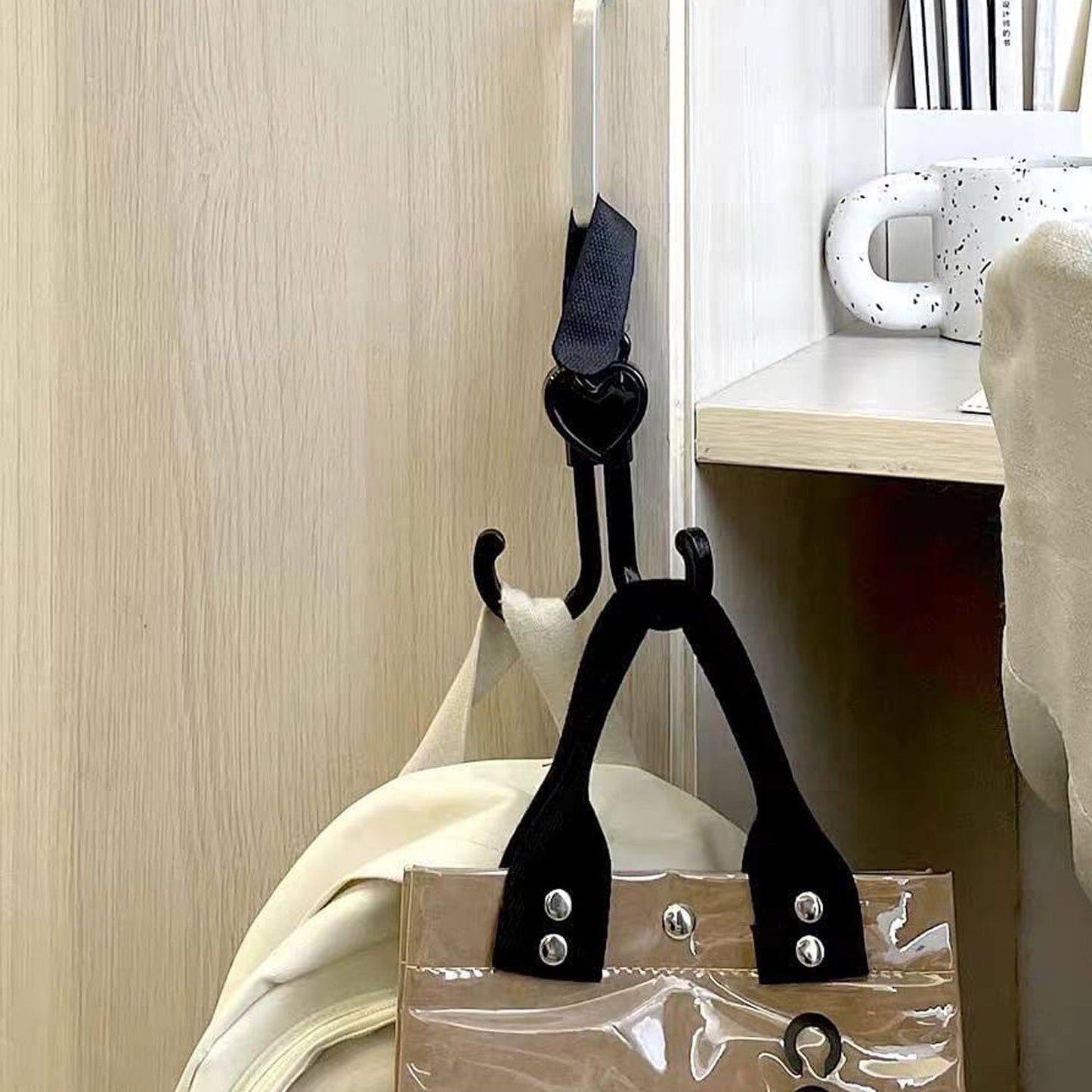 360° Rotating Multi-Purpose Baby Carriage Hook ? For Strollers, Cars & More (1 Pc)