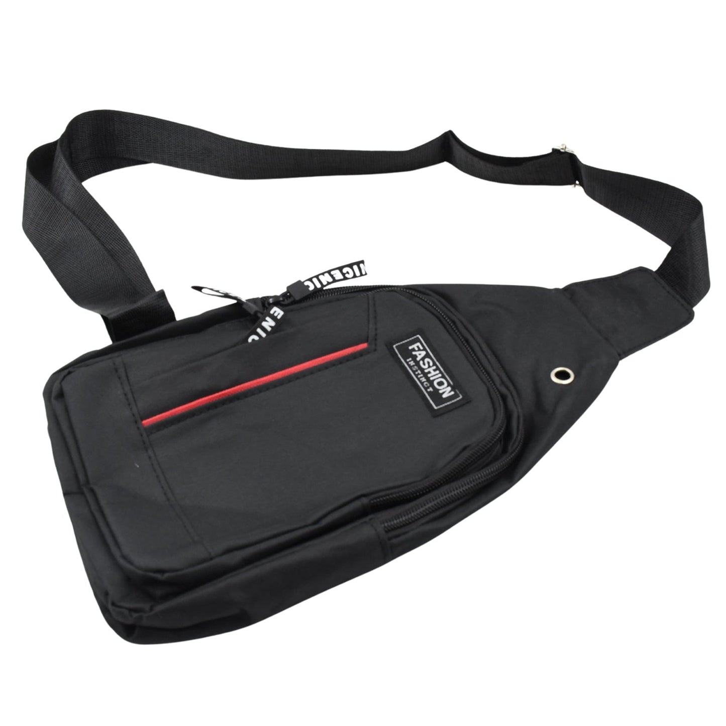 Waterproof Anti-Theft Crossbody Fanny Pack ? (1 Pc, Black & Grey)