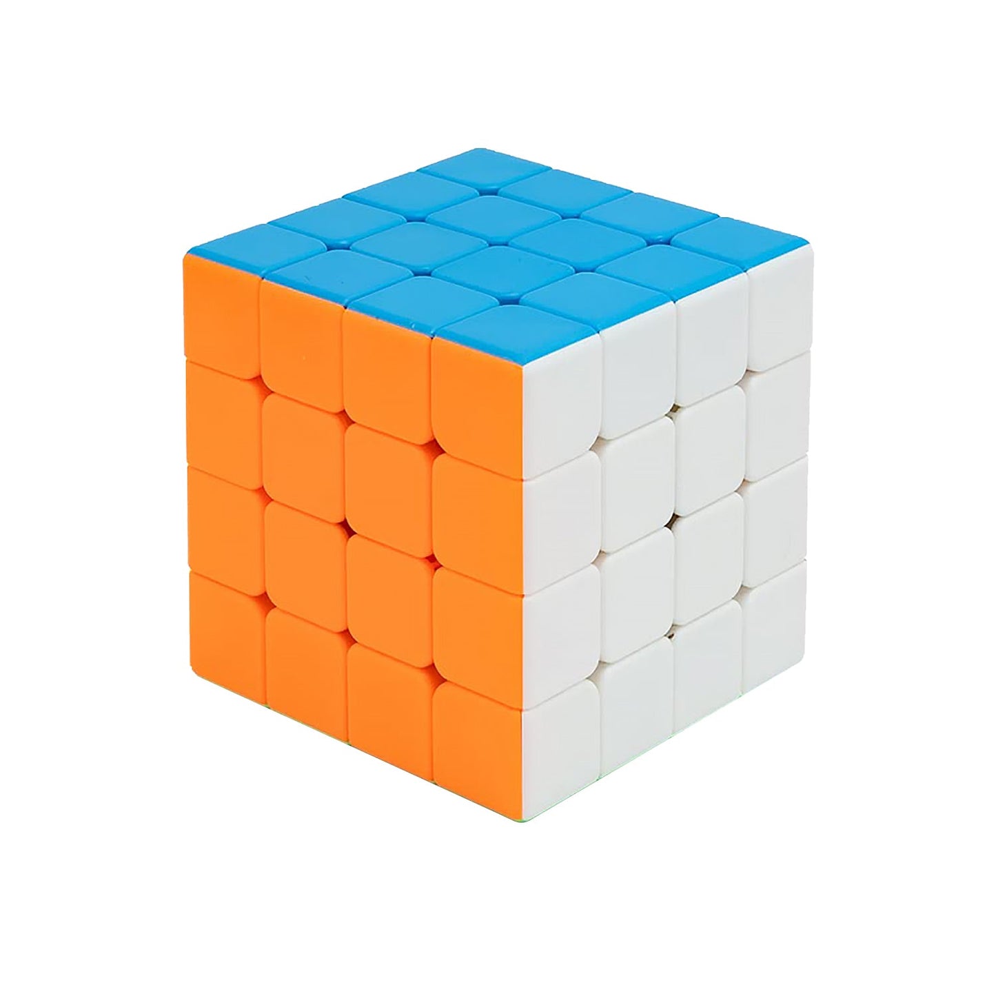 Small Puzzles Cubes 4×4×4 High Speed Sticker Less Magic Cube Game, Kids and Professionals Magic Cube Puzzle Toy, Pack of 1, 8 Years