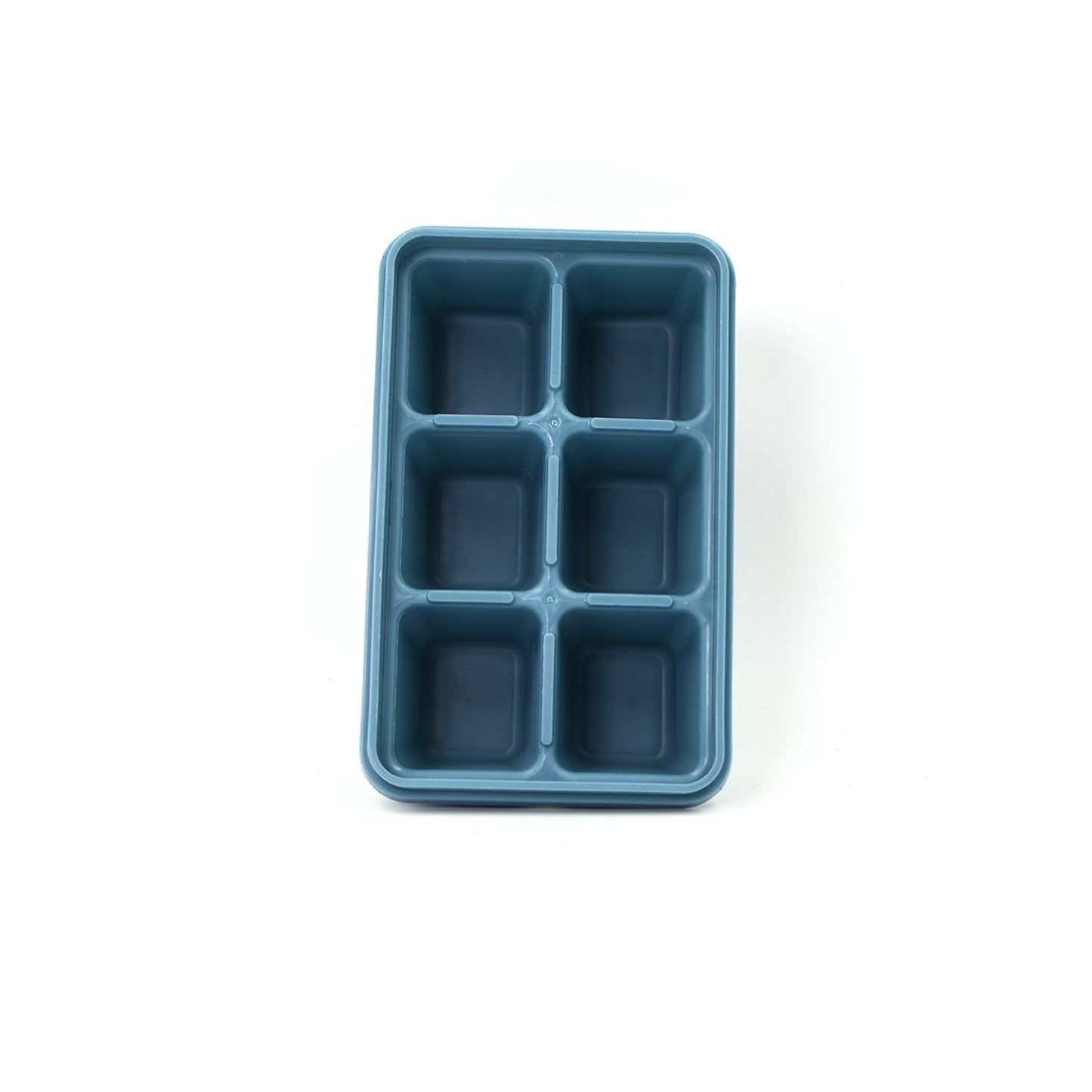 6-Grid Silicone Ice Tray ? Ideal for Household Ice Making