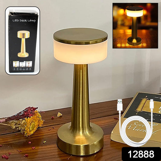 Touch LED Lamp ? USB, 3 Colors, 3 Brightness Levels (1 Pc, Metal)