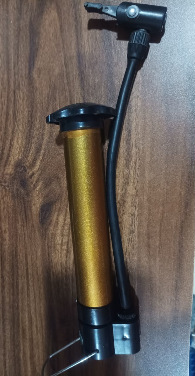 Hand Air Ball Pump ? Portable Metal Inflator for Basketball, Soccer & More