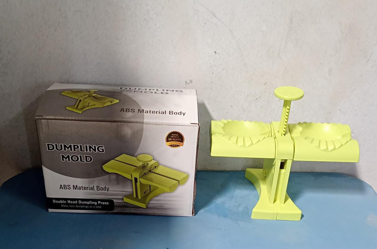 Double Head Dumpling Maker Mold ? Easy Tool for Making Dumplings, Press Mold Kitchen Accessory