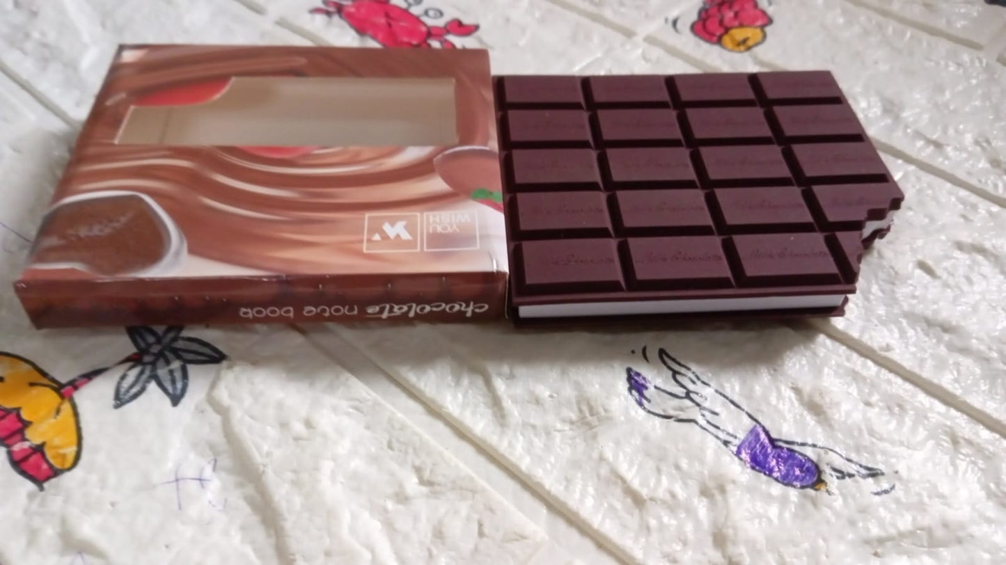 Small Chocolate Scented Bite-Shape Pocket Diary ? Rectangular Memo Notebook for Kids (80 Pages)