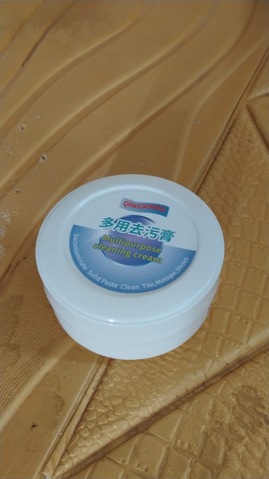 Shoe Cleaning Cream ? Stain Remover for Sneakers, White Rubber Sole & Polish (260g)