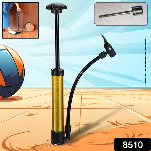 Mini Hand Air Pump ? Portable Metal High-Pressure Inflator for Sports (1 Pc)