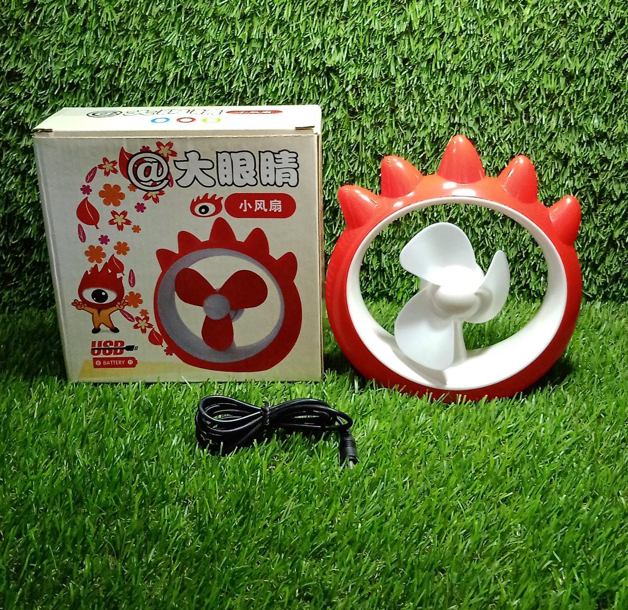 Mini Desktop Fan ? Rechargeable USB Cooling Fan for Home, Office & Car (Battery Not Included)