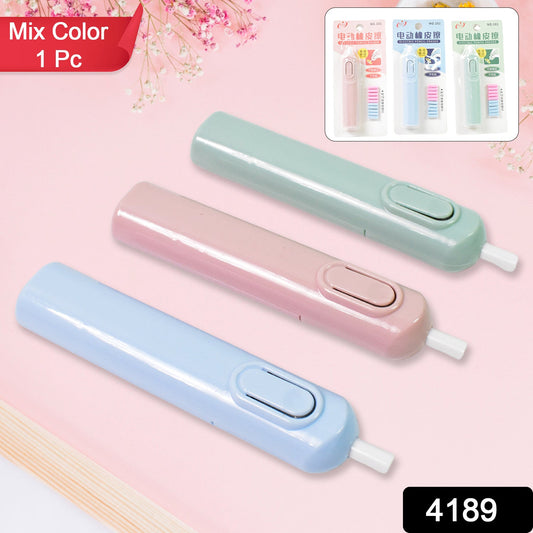 Electric Eraser Kit ? Battery Operated with 10 Refills for Drawing & Sketching (Mix Design / Battery Not Included)