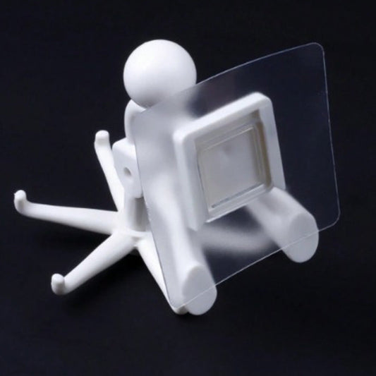 360° Rotating 6-Claw Hook ? Kitchen & Bathroom Organizer (1 Pc | White)