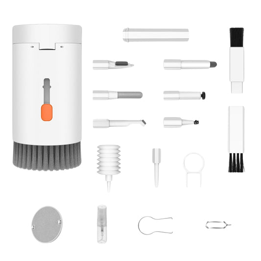20-in-1 Keyboard Cleaner Kit ? Electronic Cleaning Brush, Spray & Tools for Laptop, Phone, Camera & More