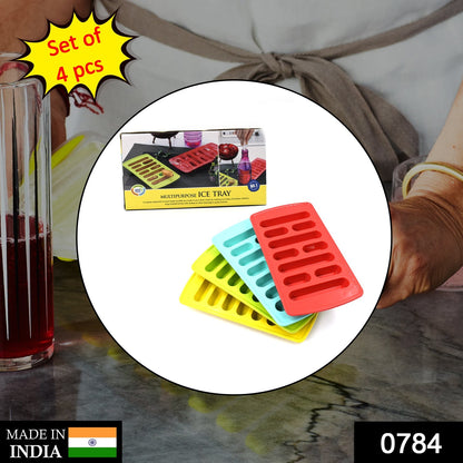 4-Piece Fancy Ice Tray ? Versatile Household Ice Maker