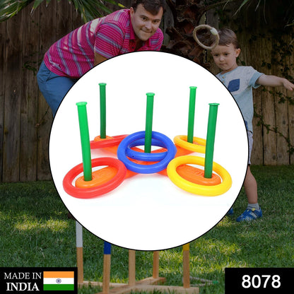 Kids? ring toss game set.