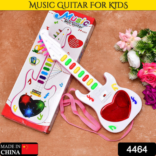 Musical guitar toy with lights for 3 years.