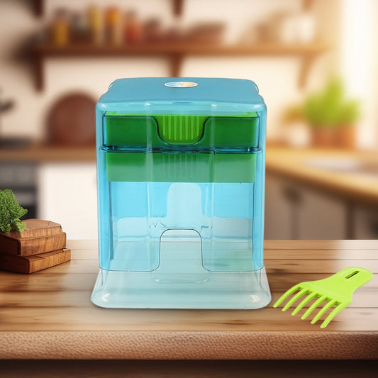 2-in-1 Potato Chipper & Slicer ? French Fries Maker with Two-Blade Cutter (1 Pc)