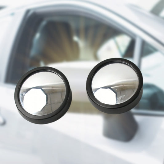Car Blind Spot Mirror ? HD Glass, Convex & Frameless (2 Pcs Set)
