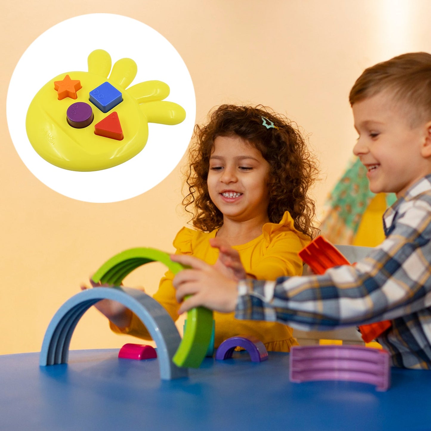 Octo Shape Sorter Toy for Kids? Learning & Grasping (1 Pc)