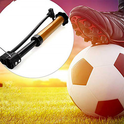Mini Hand Air Pump ? Portable Metal High-Pressure Inflator for Sports (1 Pc)