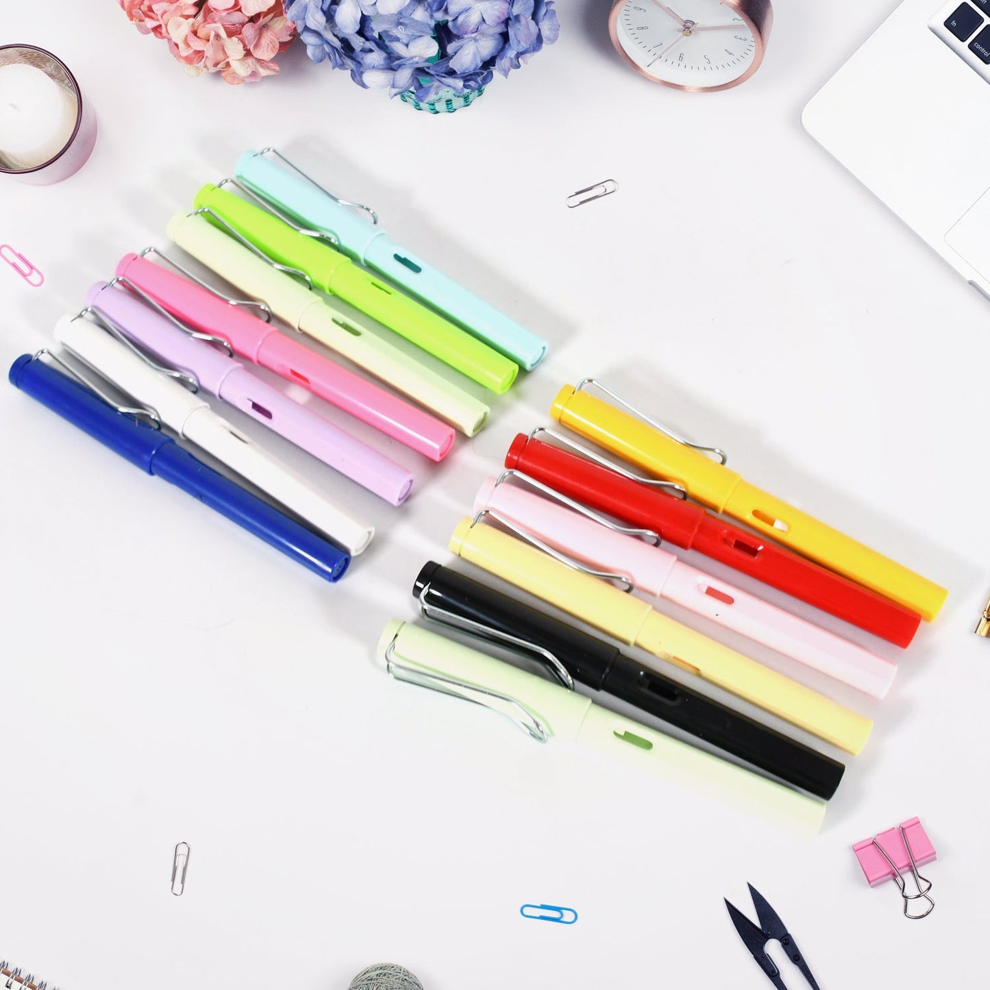 2-in-1 Everlasting Magic Pencil with Replaceable Eraser ? Inkless, Reusable, Portable (1 Pc / Mix Color))