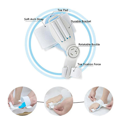 Adjustable Bunion Support Splint ? Hallux Valgus Corrector for Men & Women