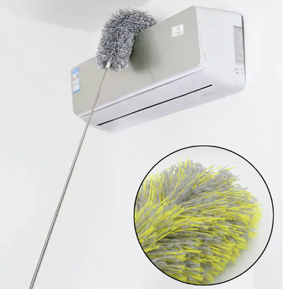 Long Handle Microfiber Duster ? Extendable & Washable Cleaning Tool for Home, Car & Office (62cm)