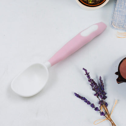 Silicone Bendable Kids Spoon & Fork Set ? Toddler Self-Feeding Utensils (2 Pc Set)