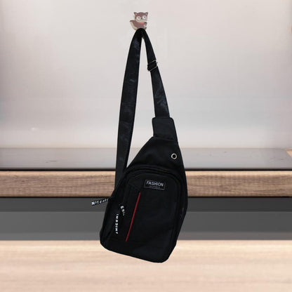 Waterproof Anti-Theft Crossbody Fanny Pack ? (1 Pc, Black & Grey)