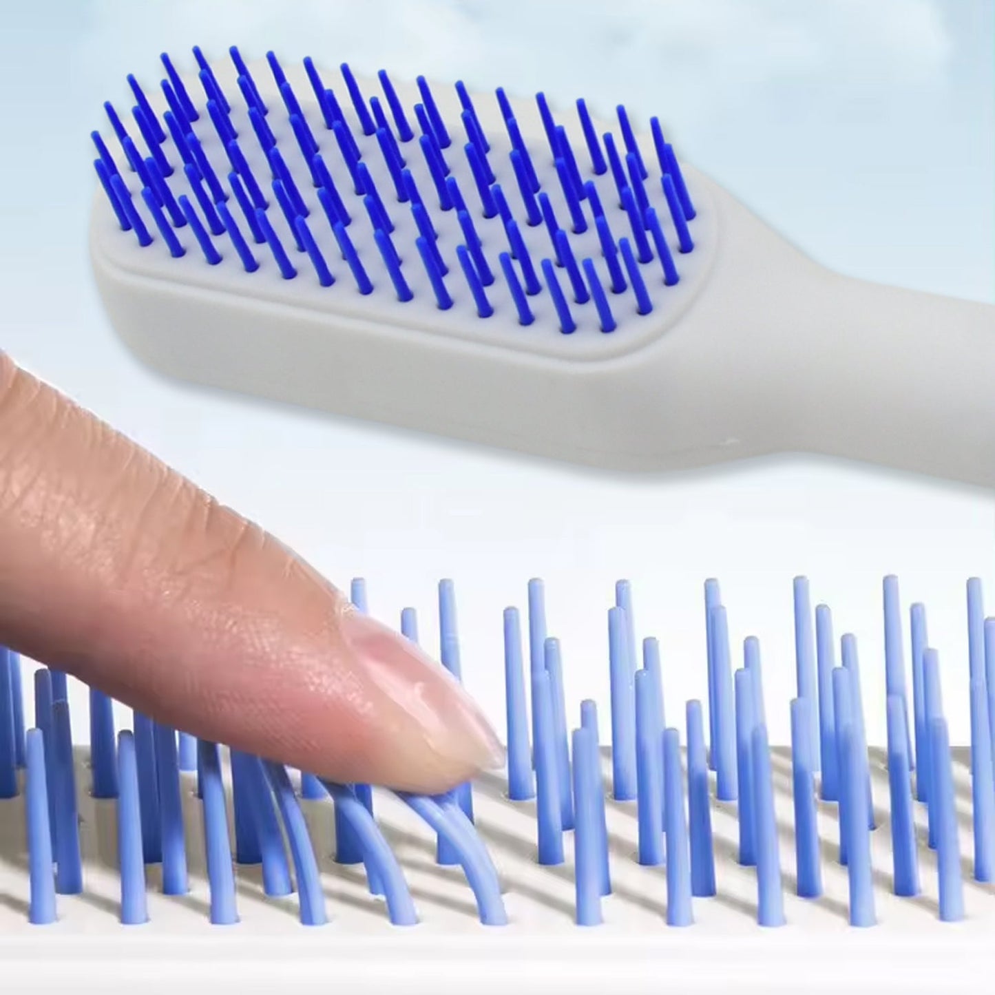 Self-Cleaning Hairbrush ? Anti-Static, Detangling, Rotating Massage Comb, Hair accessories