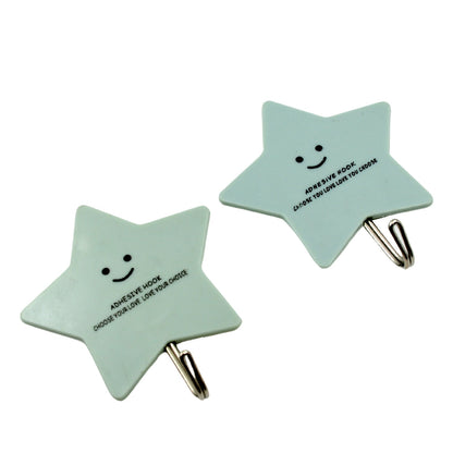 Multipurpose Strong Self-Adhesive Hooks ? Heavy Plastic Wall Hooks for Home, Kitchen & Office Use