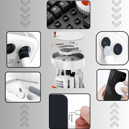 20-in-1 Keyboard Cleaner Kit ? Electronic Cleaning Brush, Spray & Tools for Laptop, Phone, Camera & More