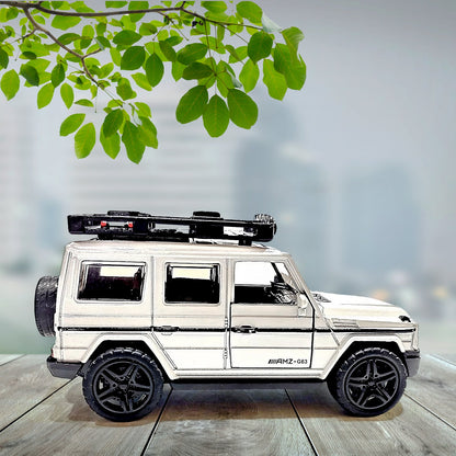 Alloy Metal Pull Back Die-cast Car, Jeep Model Car Off Road Die cast Metal Pullback Toy car with Doors Open Boys Gifts Toys for Kids Age 3 Years (Pack of 1)