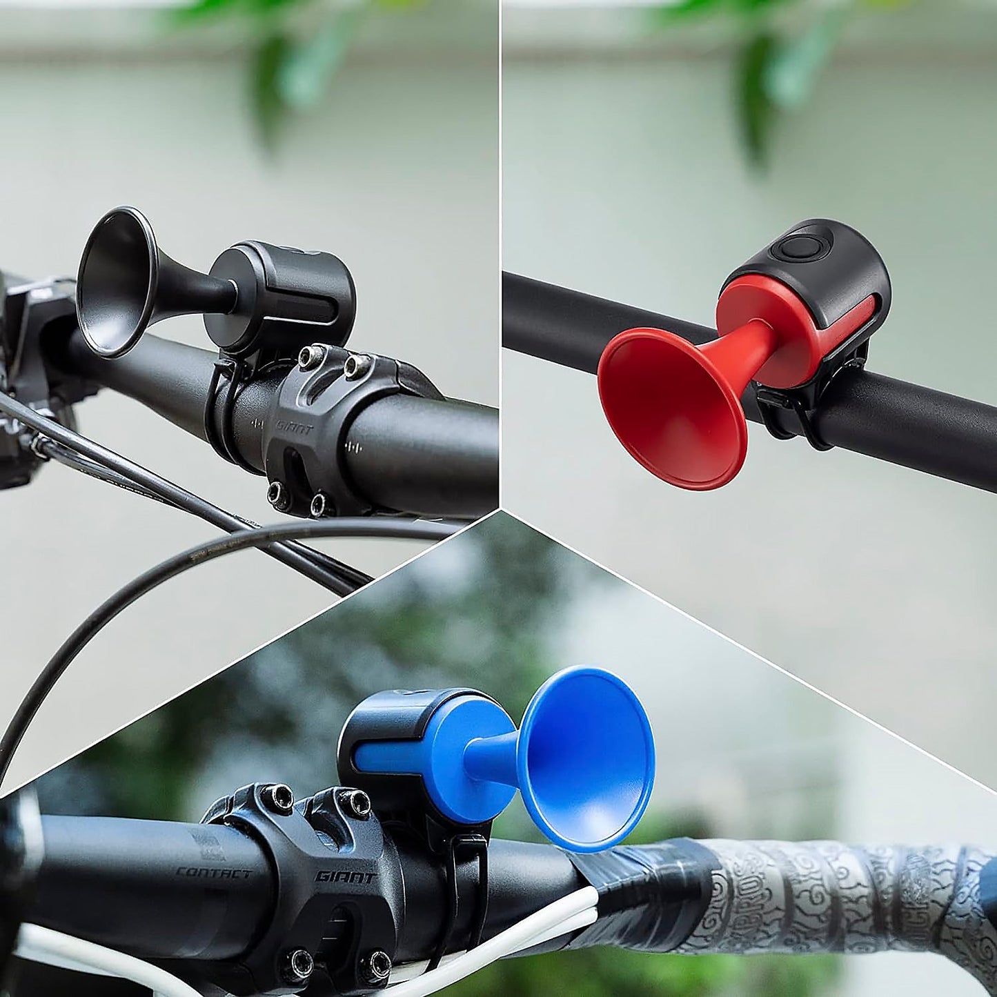 Loud 120dB Bicycle Air Horn ? Waterproof Electric Bell with Long Battery Life