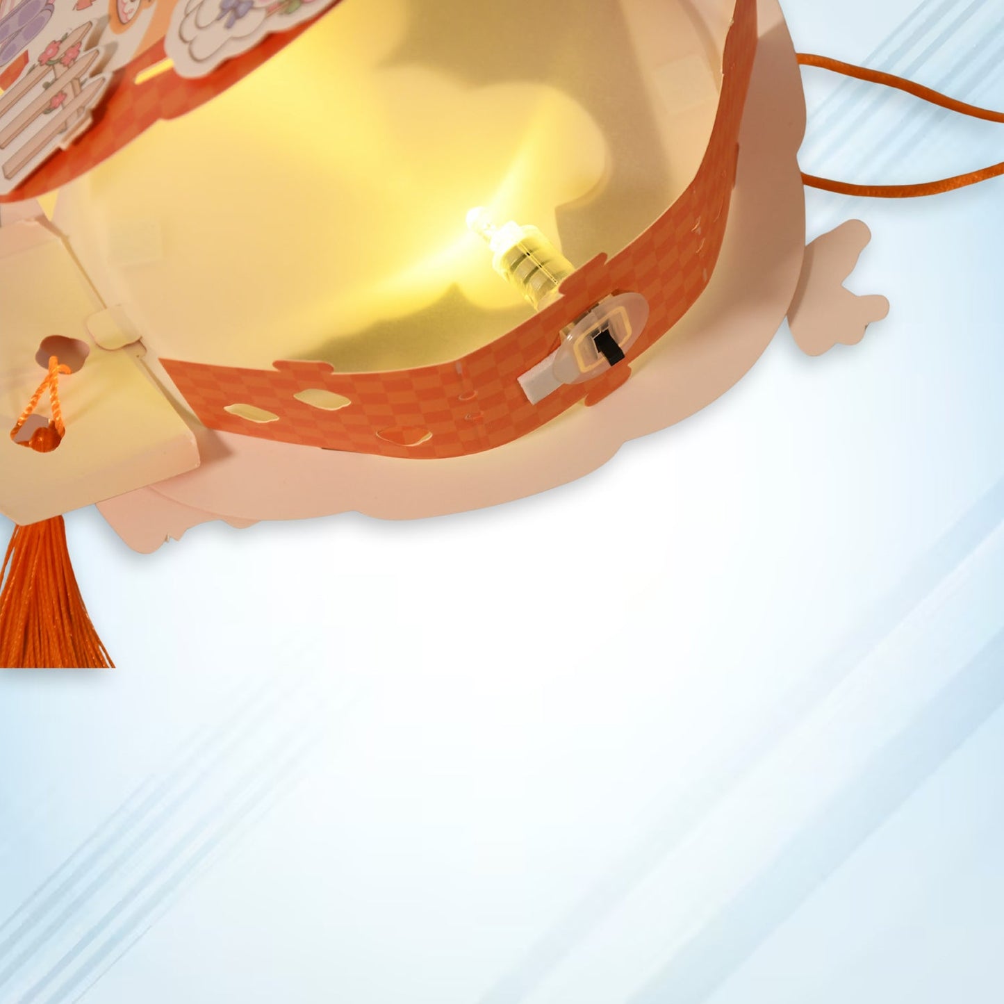 DIY Handmade Cartoon Paper Lanterns ? Antique Hollow-Out LED Projection for Festival Decor