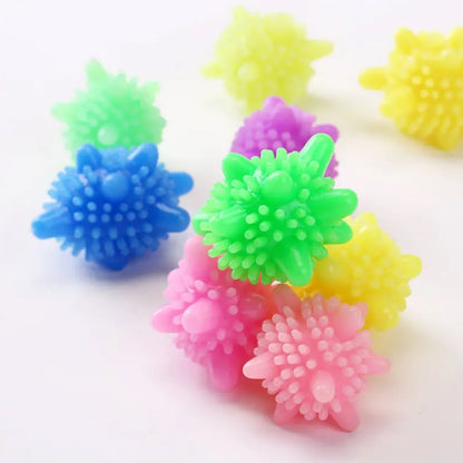 Soft Star Laundry Dryer Balls ? 10-Piece Multi-Color Clothes Softener