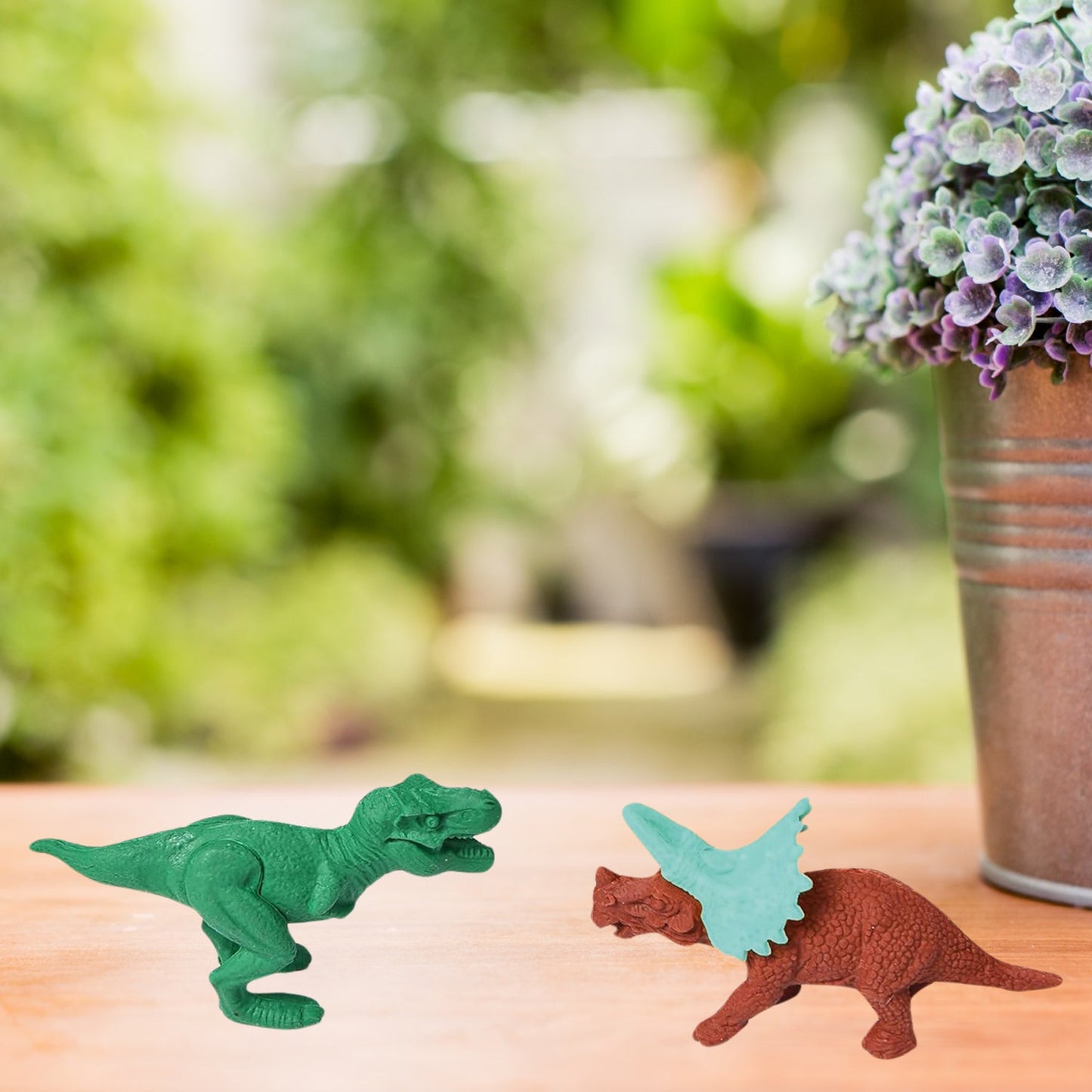 Dinosaur & Egg Shaped 3D Puzzle Erasers ? Fun Mini Erasers for Kids (5 Pcs Set)