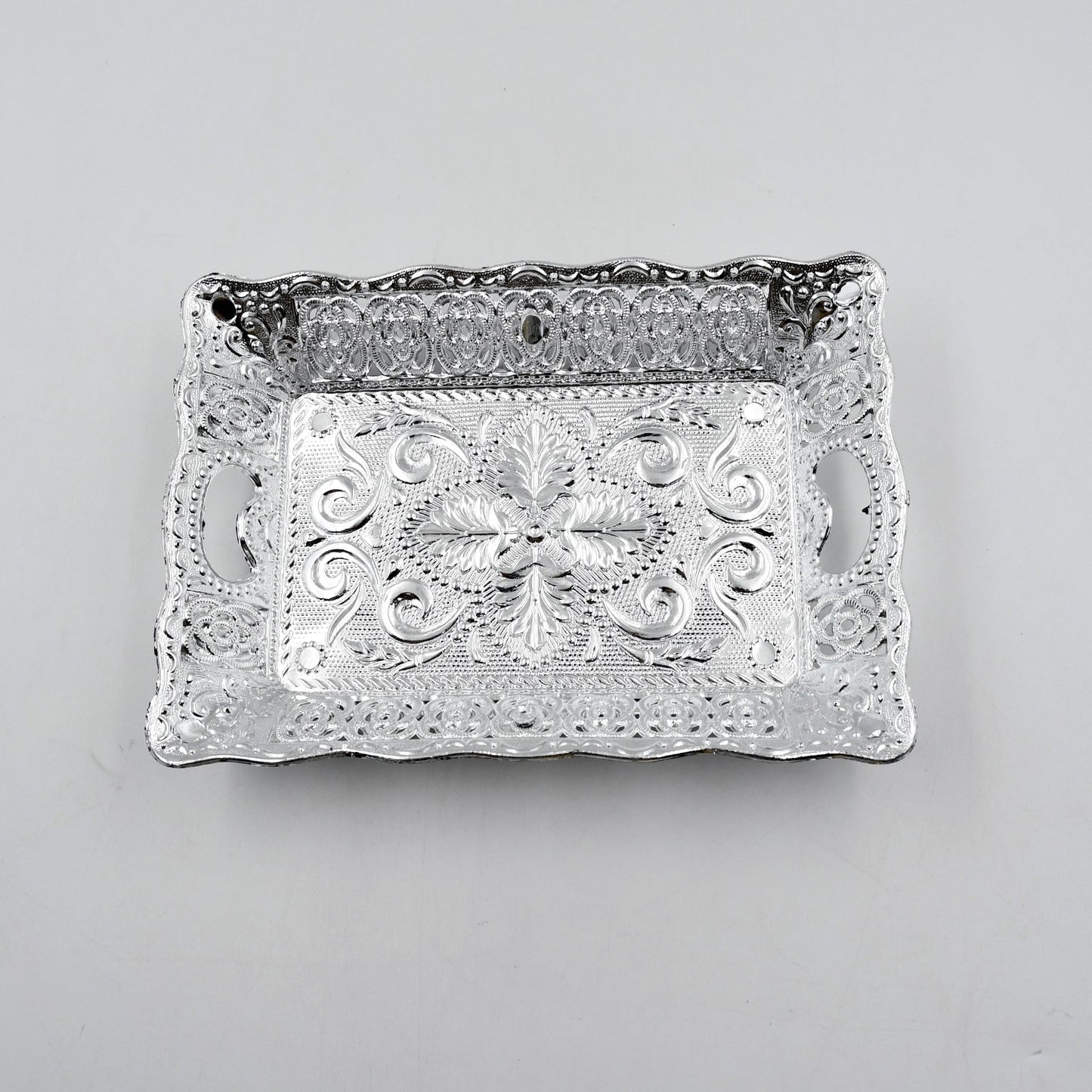 Decorative Mukhwas & Dry Fruit Serving Tray ? Fancy Candy Plate