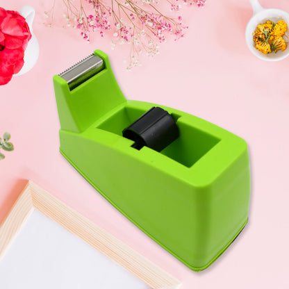 Plastic Tape Dispenser Cutter ? Heavy Duty Stationary Tape Cutter for Home, Office, School Use (1 Pc / 515 gm)