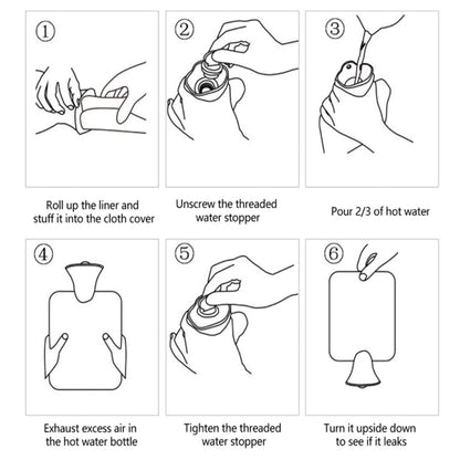 Mix-Design Printed Small Hot Water Bag ? Leak-Proof Hot/Cold Therapy for Pain Relief (1 Pc)