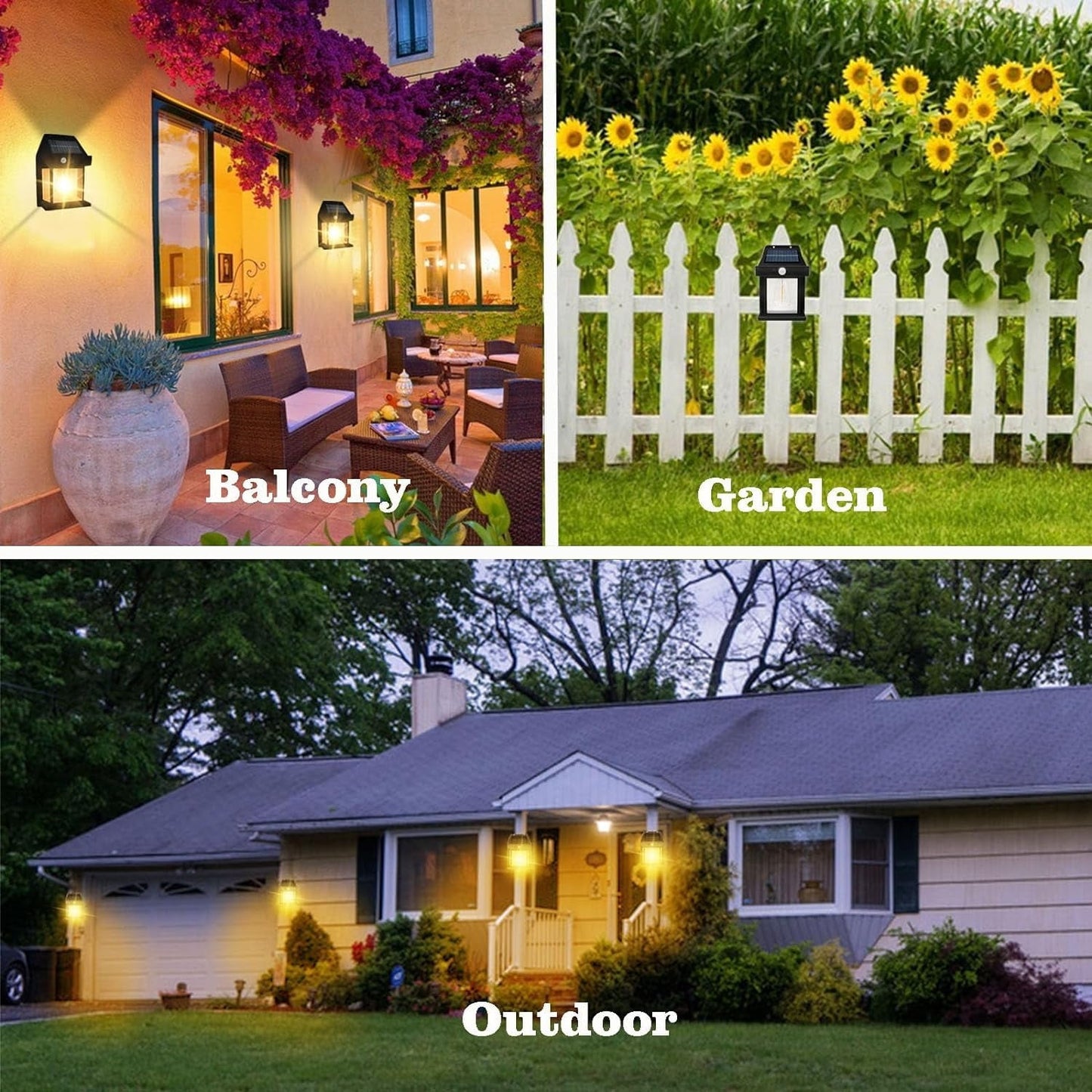 Solar Wall Lamp ? Wireless Outdoor Light with Motion Sensor & 3 Modes