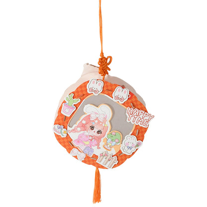 DIY Handmade Cartoon Paper Lanterns ? Antique Hollow-Out LED Projection for Festival Decor
