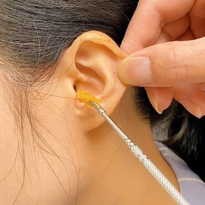 Ear Wax Removal Kit ? Portable Ear Cleaning Tool with Keychain Holder (6 Pc)