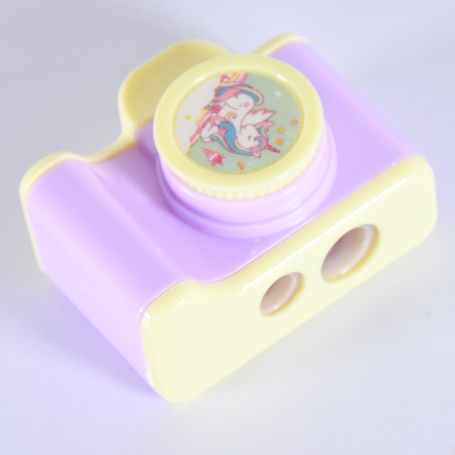 Camera Shape Pencil Sharpener ? Stylish & Lightweight Manual Sharpener for Kids & Office Use (1 Pc)