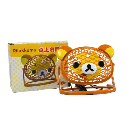Stylish & Silent: Teddy Bear USB Fan for Any Space ? Adjustable Cooling!