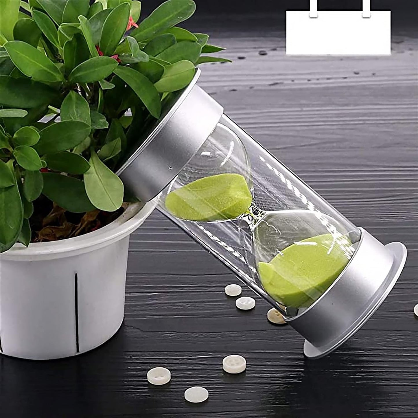 45-Minute Green Sand Timer ? Hourglass Time Management Tool for Classroom & Games (Color : Green)