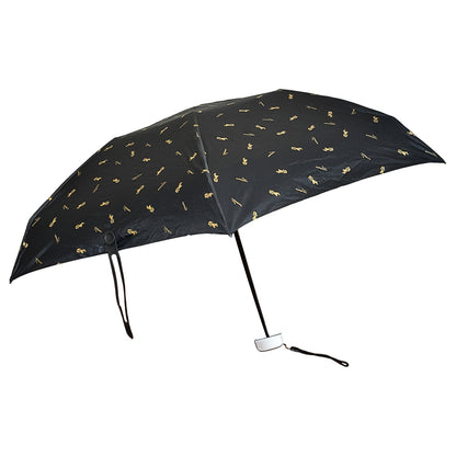 3-Fold Cute Umbrella ? Sun & Rain Protection, UV Shield (1 Pc / With Zip Case)