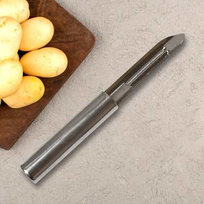 Stainless Steel Peeler Set ? Multi-Purpose Handle for Peeling & Shredding (12 Pcs Set)